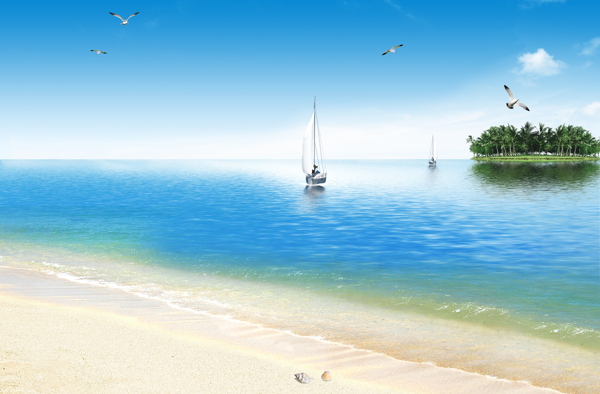 海邊風(fēng)景圖片