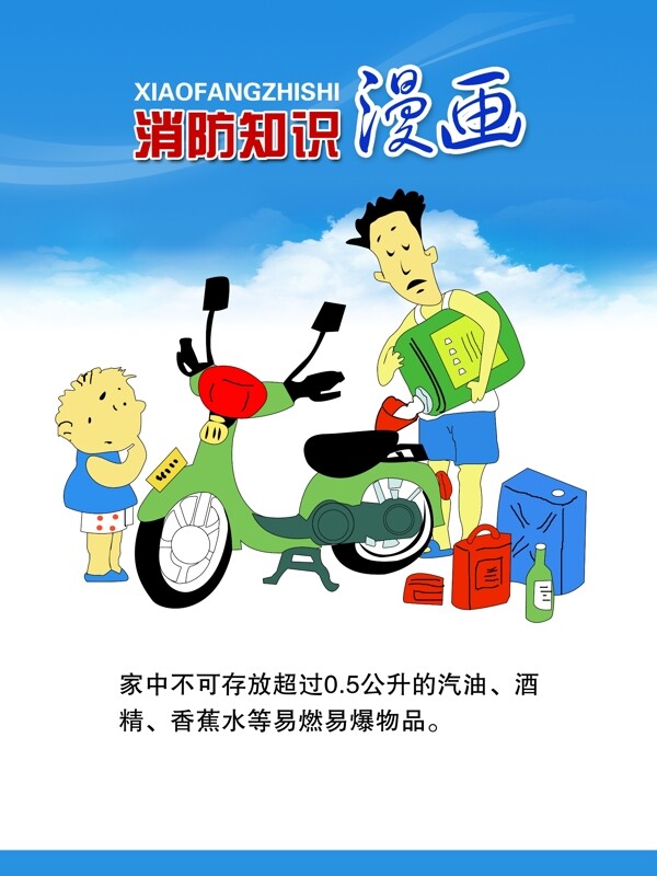 消防知識(shí)漫畫(huà)