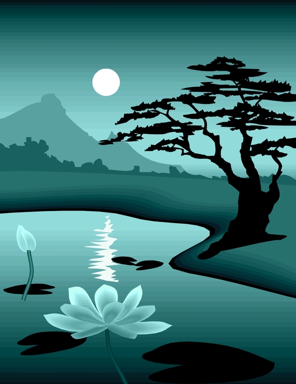 美麗的夜晚