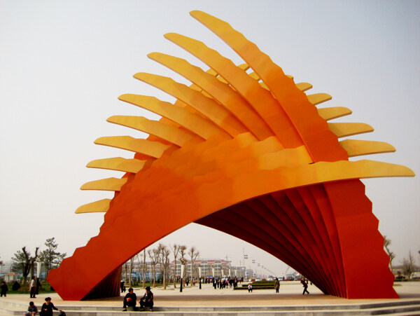 文登南海公園雕塑