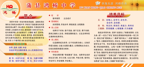 學校版面圖片