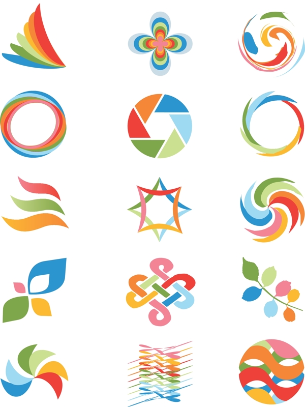 炫彩logo标志标识设计