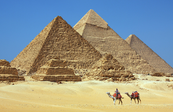 埃及金字塔风景