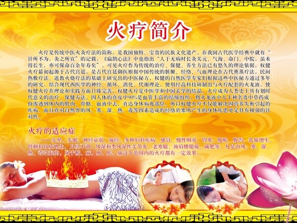 火療簡介海報(bào)