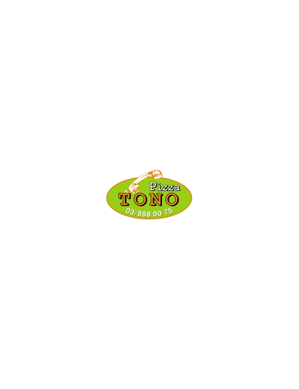 PizzaTonologo設計欣賞PizzaTono飲料品牌LOGO下載標志設計欣賞