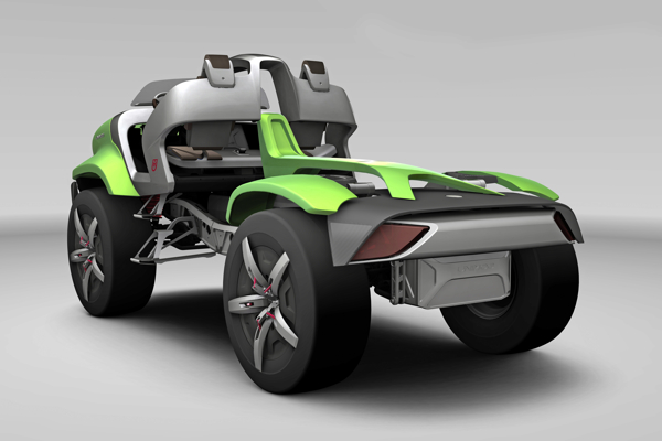 奔驰科技概念车模型图片