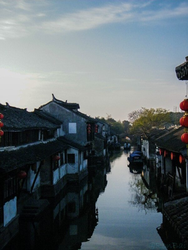 清晨水鄉(xiāng)