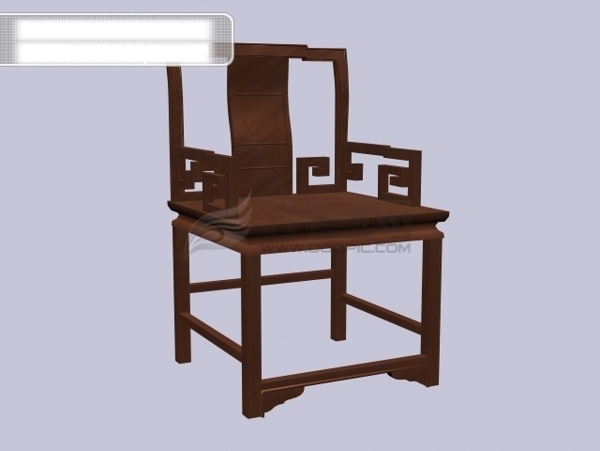 3d古典太師椅