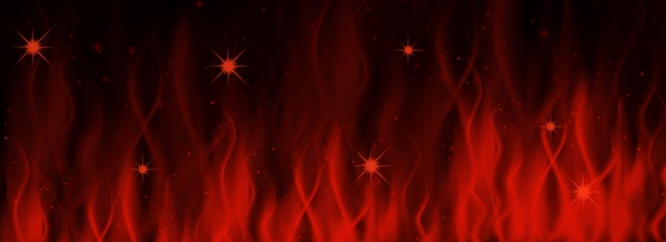 红色烧烤火焰背景图