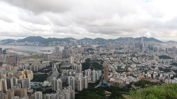 香港九龍全景