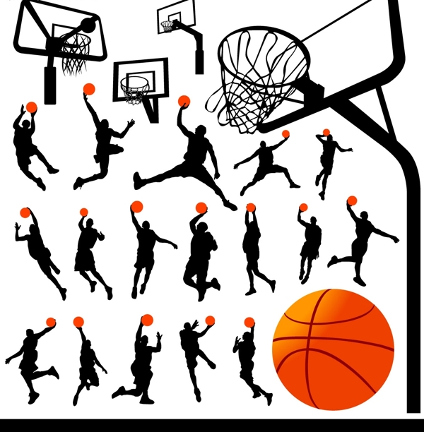 籃球運動人物圖片