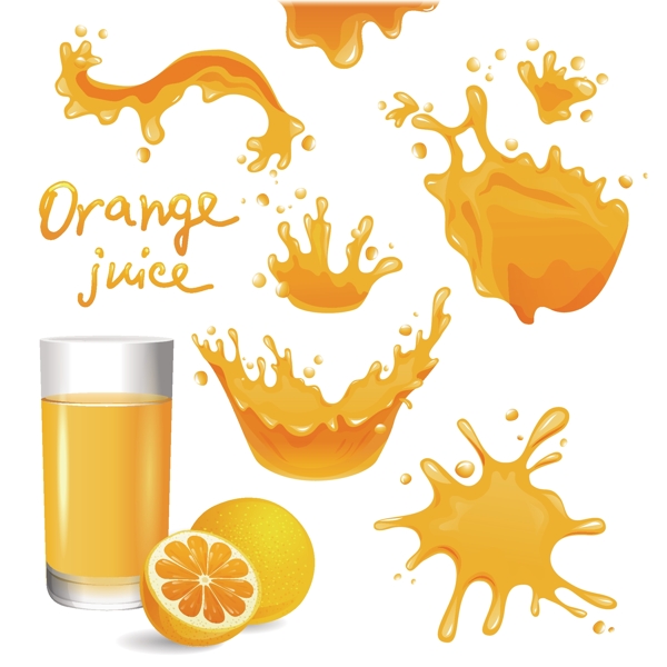 橙汁飞溅