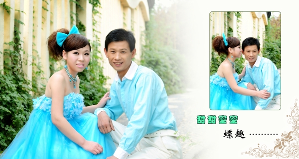 婚紗模版圖片