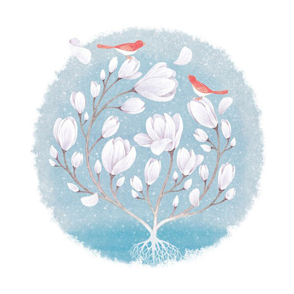 位圖插畫時尚插畫植物插畫藝術效果免費素材