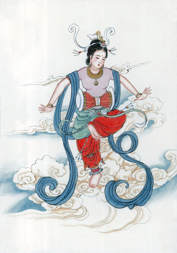 國畫仙女