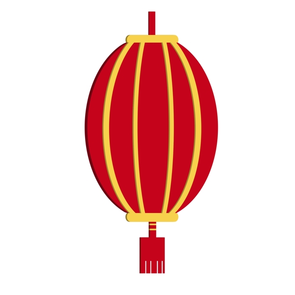 红色喜庆春节灯笼