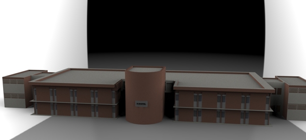 我的宿舍完成3D模型