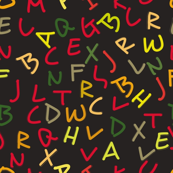 與英文字母的無(wú)縫模式