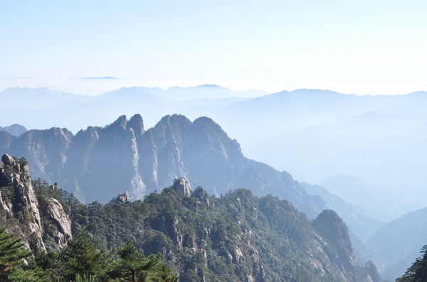 石峰风景图片