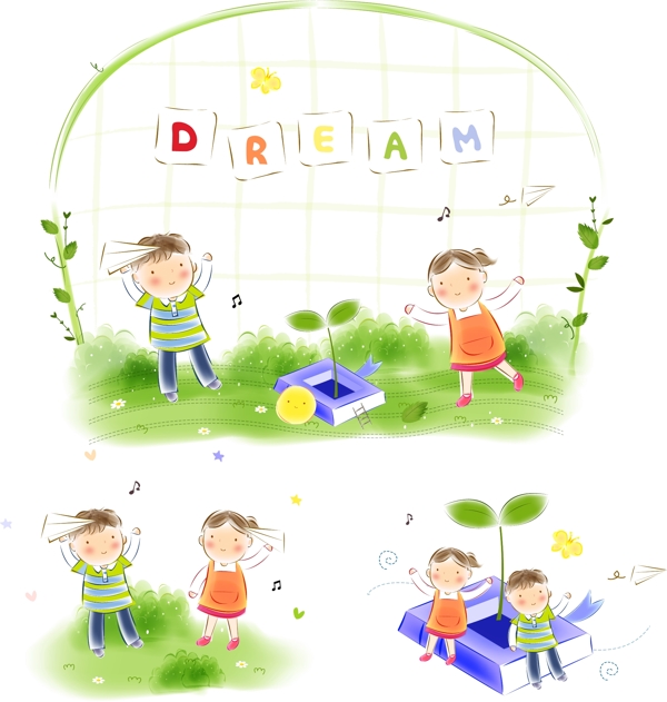 兒童插畫圖片