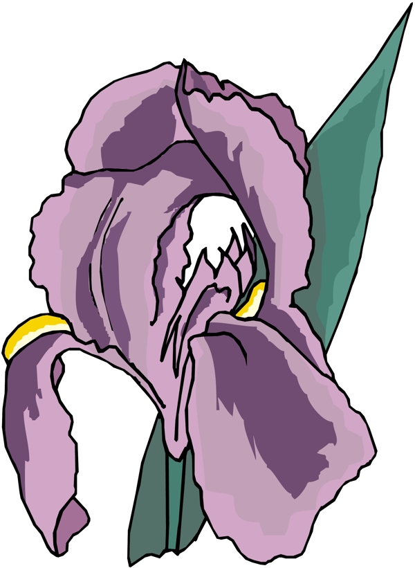 花朵花草鮮花矢量EPS格式1619