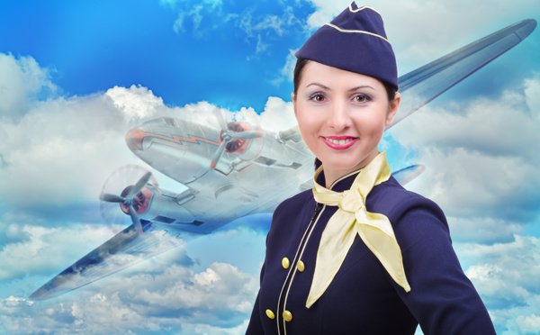 美女空姐