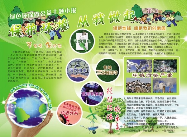 環(huán)保小報圖片