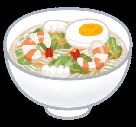 手繪卡通化美食插畫
