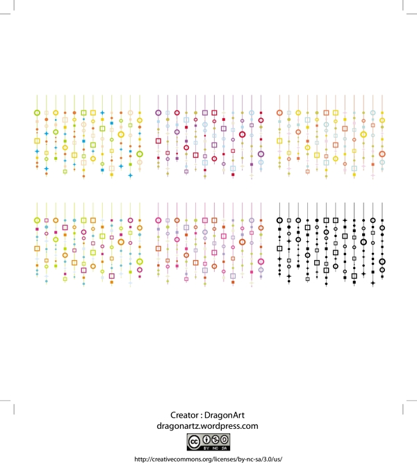 軟貝殼簾向量
