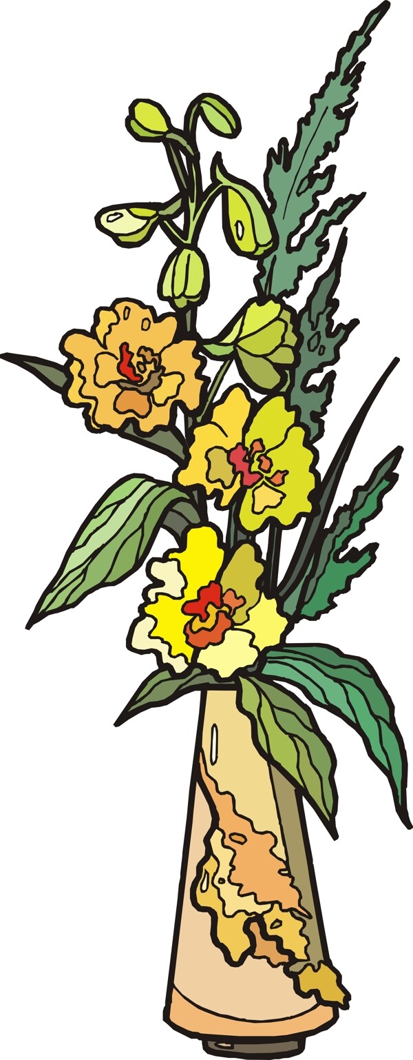 盆景花卉