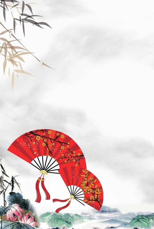 中國風(fēng)展板
