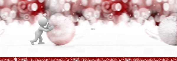 電商冬季促銷圣誕節(jié)背景banner