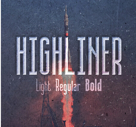 highliner.字體