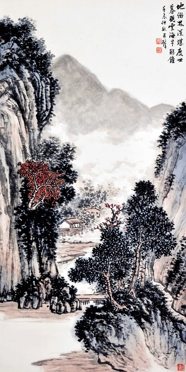 黃君璧山水