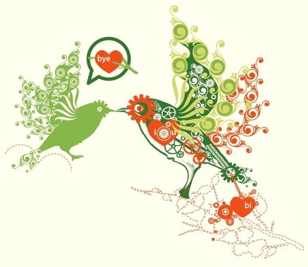 位圖插畫(huà)圖案概括動(dòng)物鳥(niǎo)類免費(fèi)素材