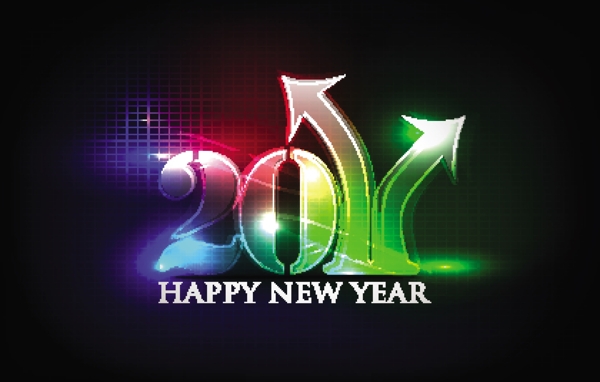 2011新年快樂part02EPS向量