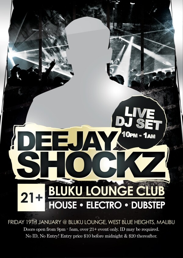 shockzDJ傳單