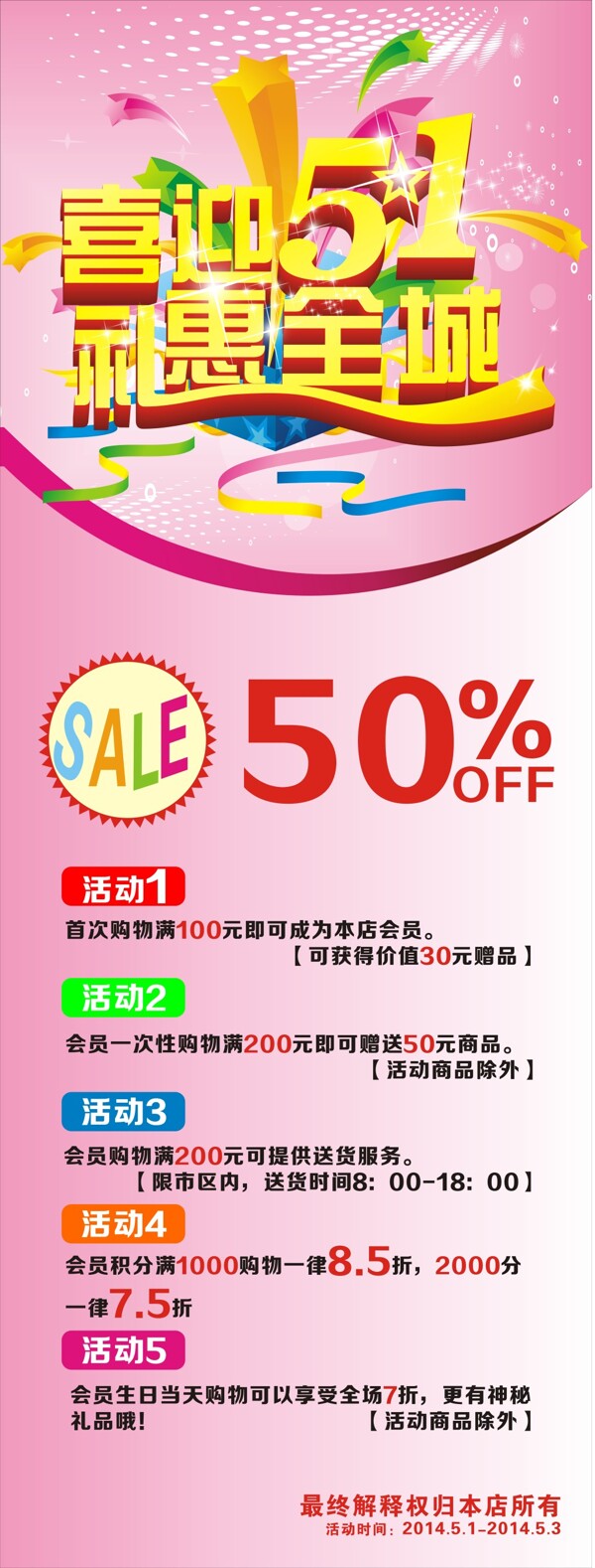 勞動節(jié)促銷