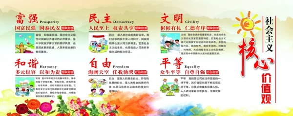 社會(huì)主義核心價(jià)值觀圖片
