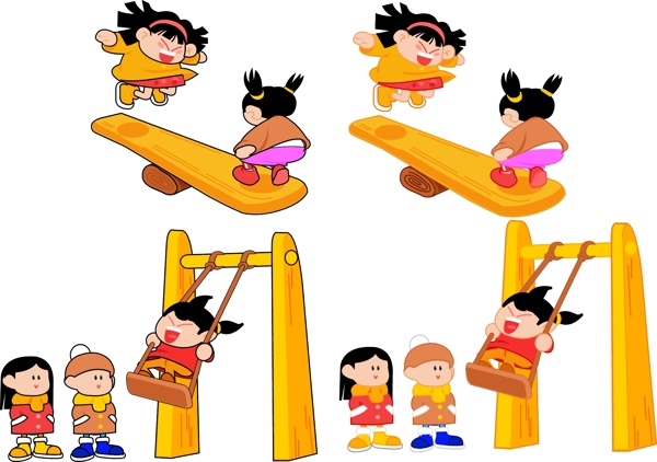 韓國卡通小孩124