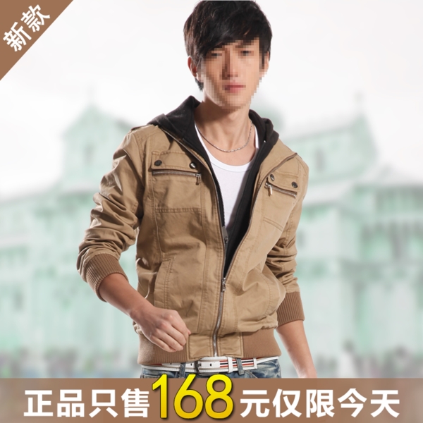 淘寶男式服裝直通車主圖