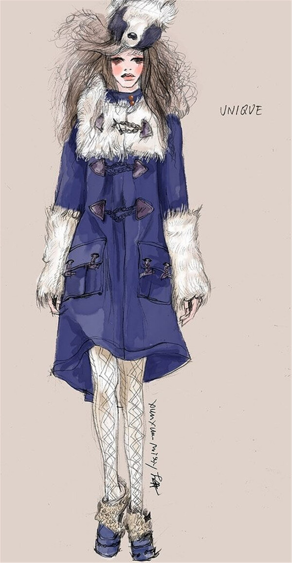 時尚女裝設計圖