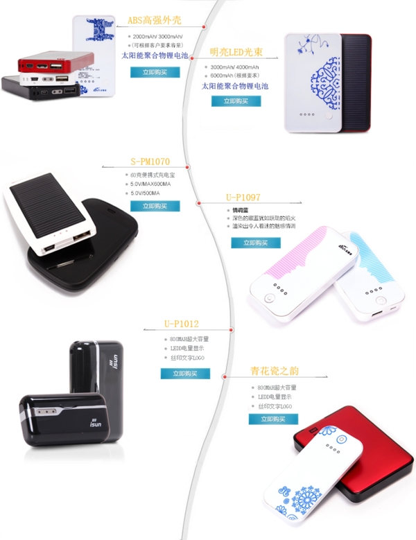 手機(jī)充電寶psd源文件素材