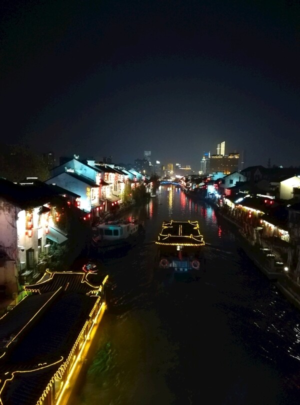 清名桥古运河夜景