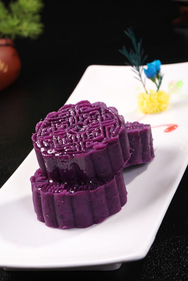紫气东来紫薯