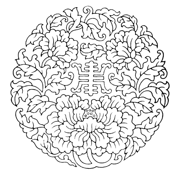 團花紋樣傳統(tǒng)圖案0158