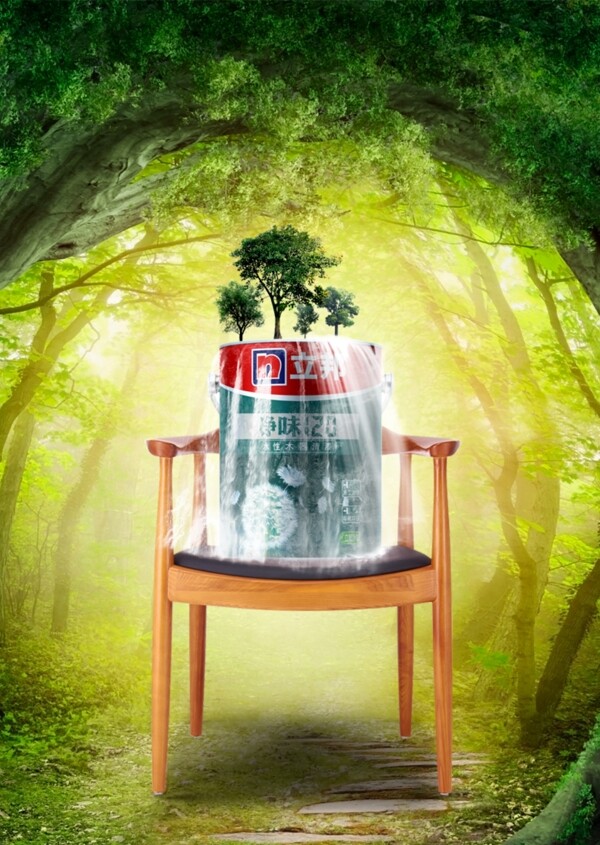 椅子采用立邦木器漆