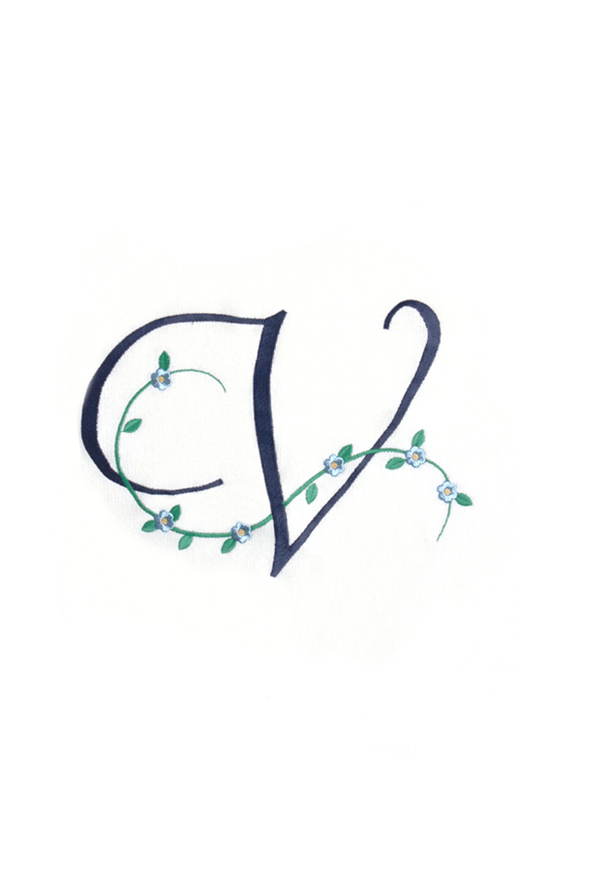 繡花文字英文字母免費(fèi)素材