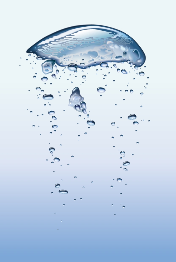 矢量水元素圖片素材
