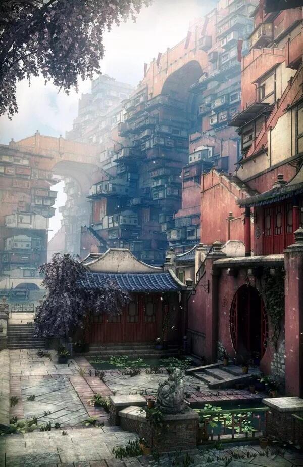 古風(fēng)美景